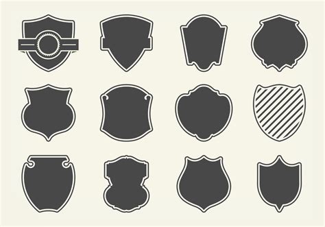 Free Vector Shield Shapes - Download Free Vector Art, Stock Graphics & Images