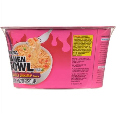 Maruchan® Hot & Spicy Ramen Noodles With Shrimp and Vegetables Bowl, 3.32 oz - Pick ‘n Save