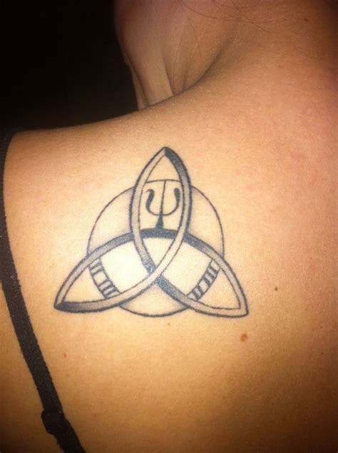 Triquetra tattoo | Ancient symbols tattoo, Symbol tattoos, Ancient symbols