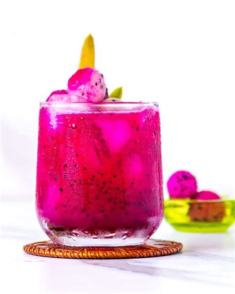 Dragon Fruit Juice Recipe - Poppys Wild Kitchen