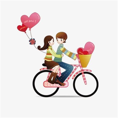 Cartoon Couple PNG Transparent, Cartoon Couple, Cartoon Clipart, Hearts PNG Image For Free ...