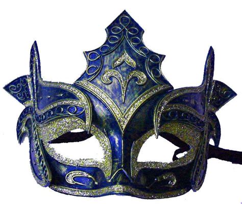 VENETIAN PRINCE Men's Antique BLUE Mask Costume Masquerade | Masquerade ...