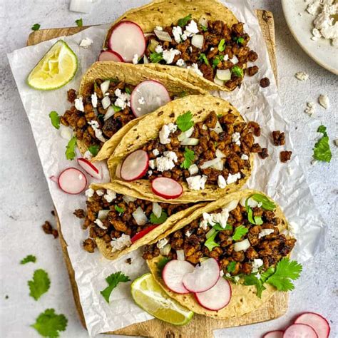 Vegan Carne Asada Tacos – No Sweat Vegan