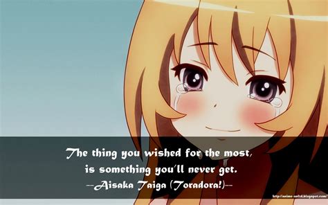 My Anime Review: Toradora! Quotes