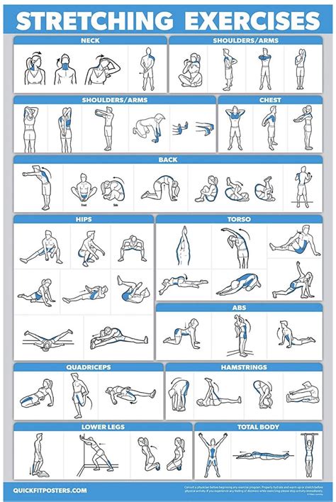 Free Printable Stretching Exercises - Printable Word Searches