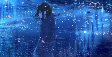 Anime Girl Reflection Water, HD Anime, 4k Wallpapers, Images ...