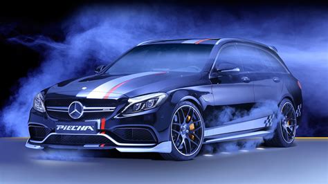 2016 Piecha Design Mercedes AMG C63 Estate Black Wallpaper | HD Car ...