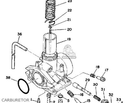 Yamaha RS100 1975 USA parts lists and schematics