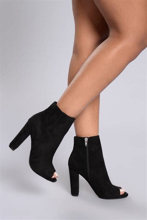 Nirvana Heel - Black in 2020 | Comfortable black heels, Black heel boots, Comfortable dress ...