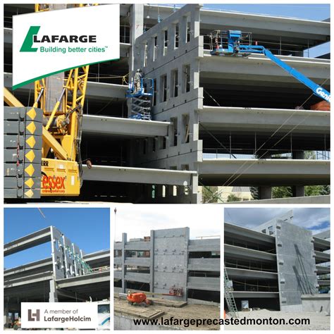 Precast Parking Garage Construction Western Canada – Lafarge Precast ...