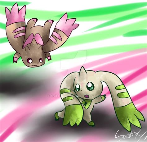 Terriermon and Lopmon! by SceptiX on DeviantArt