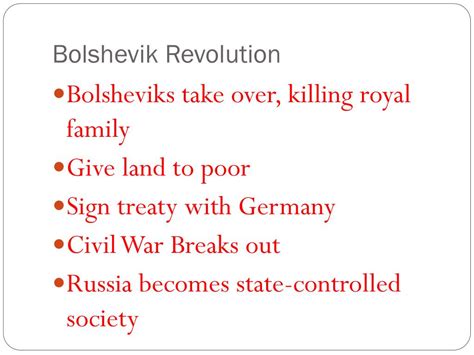 PPT - Russian Revolution Timeline PowerPoint Presentation, free download - ID:1956041