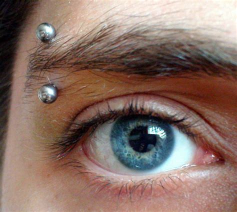 Eyebrow and Anti-Eyebrow Piercings - Aftercare, Risks, and Dealing with Pain and Infections ...