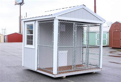 Custom Size Outdoor Dog Kennels for Sale in Georgia, Free Shipping