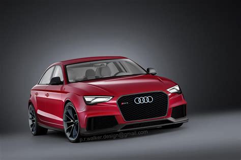 Audi RS3 hatchback & sedan rendering | Nordschleife Autoblahg