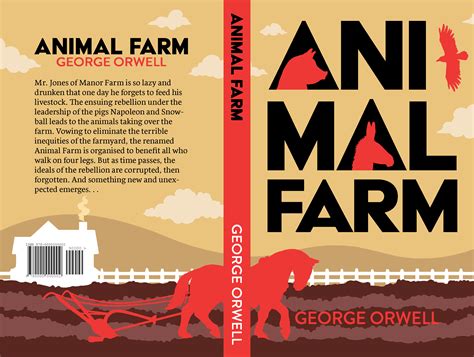 Animal Farm Book Cover — Lydia Bialkowski