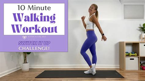 10 Minute Indoor Walking Workout - Switch It Up Challenge - Jessica ...