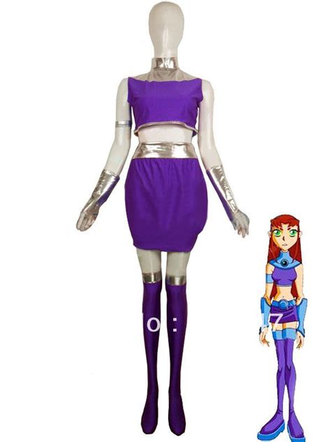 starfire costume - Google Search | Starfire costume, Halloween costume bodysuit, Starfire ...