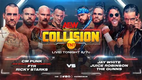 AEW Collision: Full confirmed match list for tonight's episode in ...