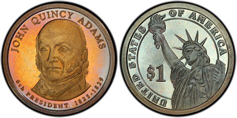 John Quincy Adams 1 Dollar Coin 2008 D - Dollar Poster