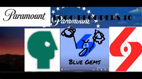 Paramount Logo Bloopers 10 Halloween Randomness - YouTube