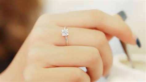 On Trend: Minimalist Engagement Rings