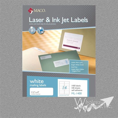 Maco Label Template - Printable Word Searches