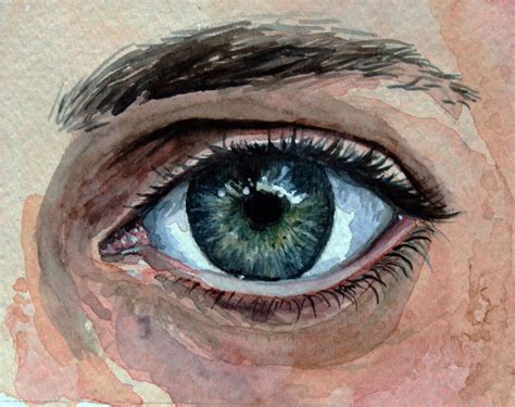 How to Paint an Eye with Watercolor