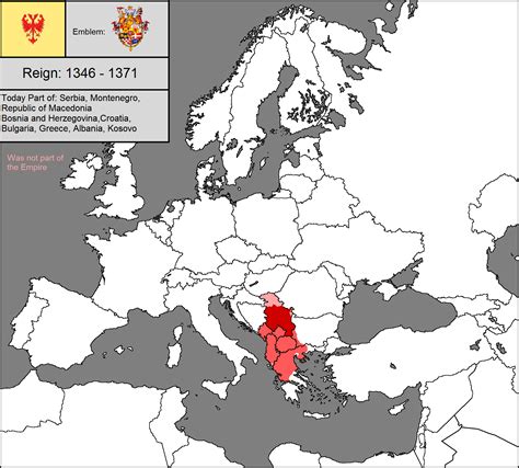 Image - Serbian Empire Map.png | TheFutureOfEuropes Wiki | FANDOM ...