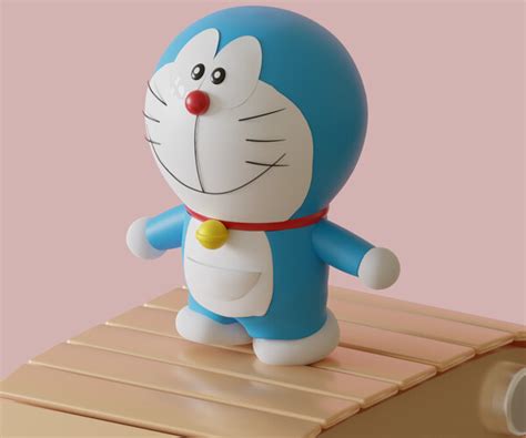 ArtStation - Doraemon Cartoon 3D Model - RIGGED | Resources