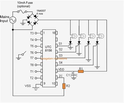 christmas lights circuit diagram - Wiring Diagram and Schematics