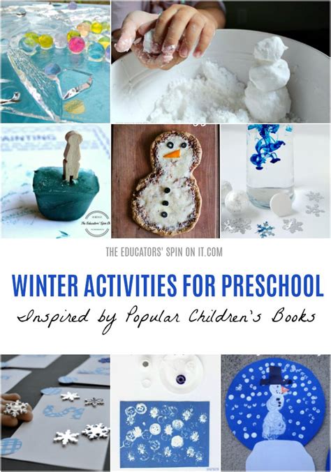 18 Fun and Easy Snow Themed Activities for Your Preschooler – ObKids