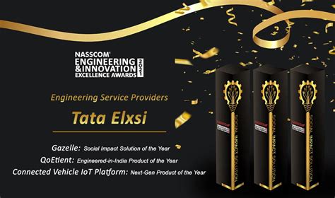 Tata Elxsi - Tata Elxsi wins all three Product Award Categories for Engineering Service ...