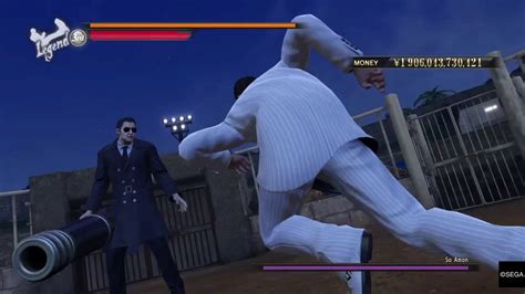 Yakuza 0: So Amon Boss Fight !!! Legend difficulty (with weapons) - YouTube