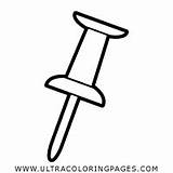 Paper Pin Coloring Pages  Ultra sketch template