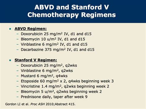 ABVD versus Stanford V in Hodgkin Lymphoma | Research To Practice