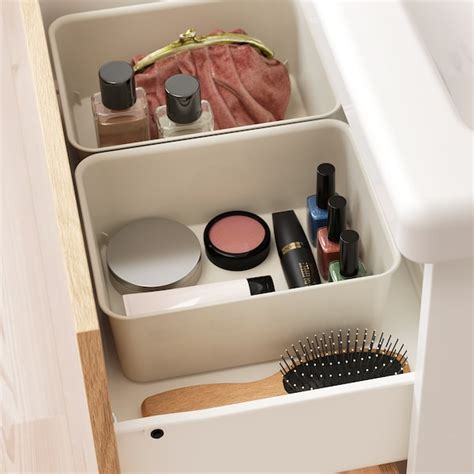 NOJIG organizer, plastic/beige, 20x25x10 cm (7 ¾x9 ¾x4") - IKEA CA