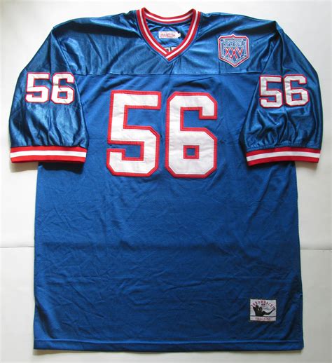 NFL New York Giants Super Bowl XXV Lawrence Taylor #56 football jersey ...