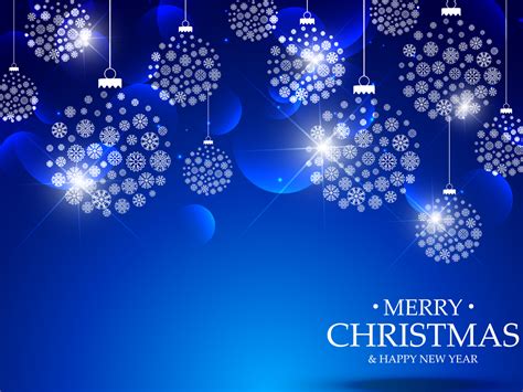 Blue Merry Christmas Backgrounds | Blue, Christmas, Holiday Templates ...