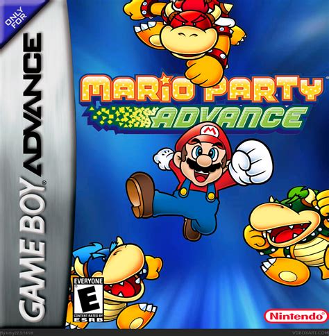 Viewing full size Mario Party Advance box cover