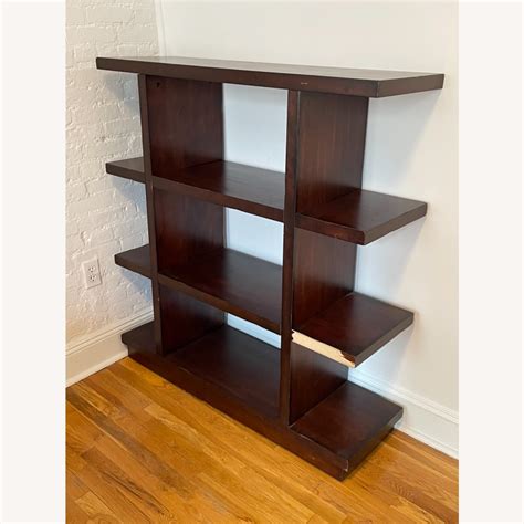 Dark Wood Bookcase/Shelving - AptDeco