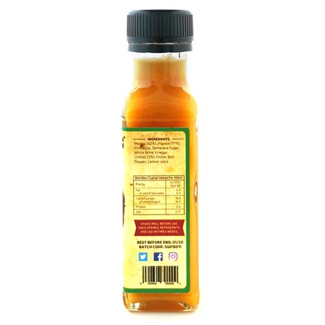 Mango & Papaya Chilli Sauce | Screaming Chimp Chilli Sauces