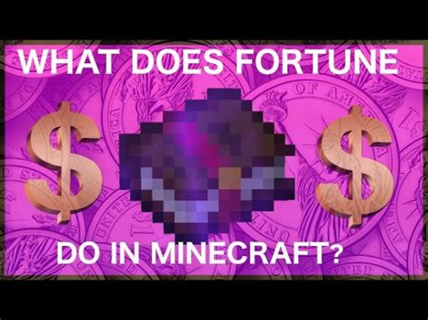 How the Fortune enchantment works in Minecraft - Sportskeeda - moKoKil