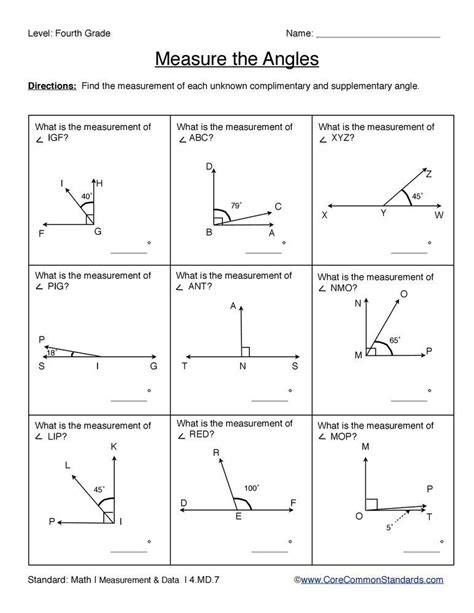 10++ Find The Measure Of Each Angle Indicated Worksheet Answers – Worksheets Decoomo