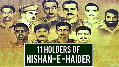 Pakistani heroes Who Got Nishan E Haider - TVN - YouTube