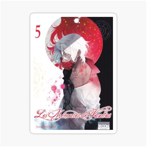 "Vanitas No carte Noe Manga cover 5" Sticker for Sale by Bunniesowo | Redbubble