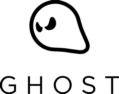 Ghost Games Logo Black and White – Brands Logos