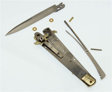 Rubens Blades 9.5" Leverletto Leverlock Automatic Switchblade Flick Knife KIT