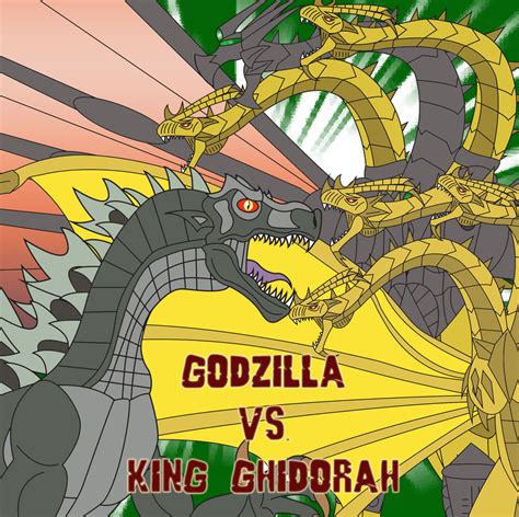 Godzilla vs. King Ghidorah by Daizua123 on DeviantArt