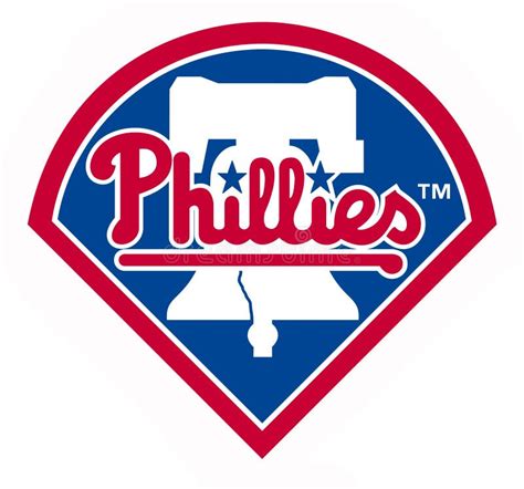 Logo of the Baseball Club Philadelphia Phillies. USA Editorial Stock Image - Illustration of ...